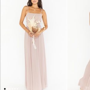 Show Me Your MuMu Lauren Tie Maxi Dress